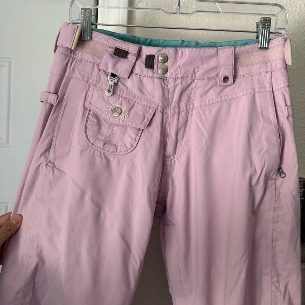 686 women’s pink ski snow nylon pants - Picture 5 of 10